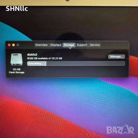 Лаптоп Macbook Air A1466 2014, снимка 6 - Лаптопи за работа - 53885152