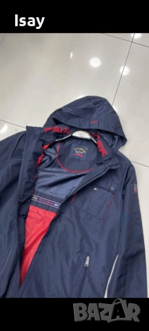 Мъжко есенно яке Паул Шарк в тъмно син цвят , снимка 2 - Якета - 52570124