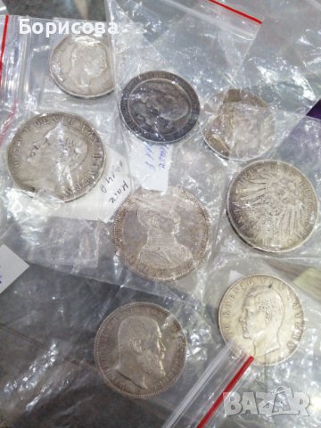Лот немски сребърни монети , снимка 1 - Нумизматика и бонистика - 39001777