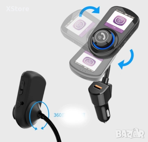 Многофункционален трансмитер за автомобил, модел G45, G45, снимка 9 - Аксесоари и консумативи - 52458684