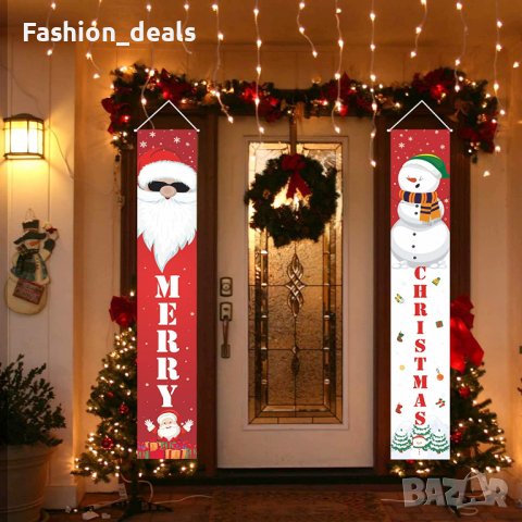 Нова украса за Коледа Плакат Банер Фон за декорация Вътрешна и външна, снимка 3 - Други стоки за дома - 39064948