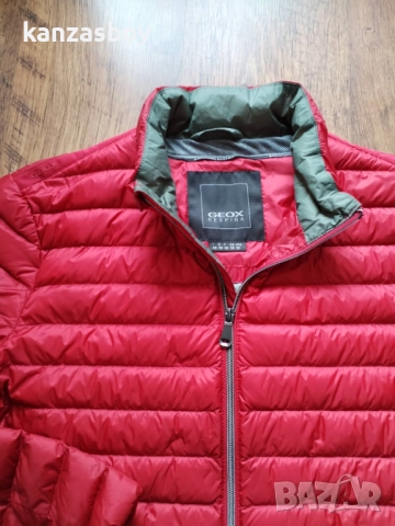 Geox M WARRENS men DOWN JACKET - ултралеко пухено яке М, снимка 5 - Якета - 52654112