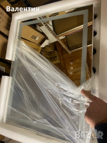 Козметично огледало с ЛЕД осветление, снимка 8 - Огледала - 53122479