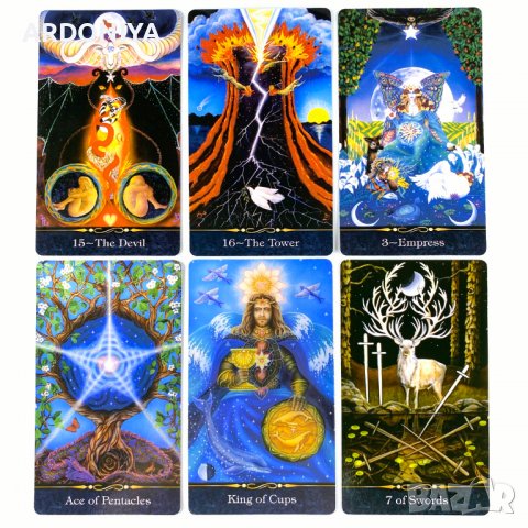 The Star Tarot - карти Таро, снимка 10 - Други игри - 37370508