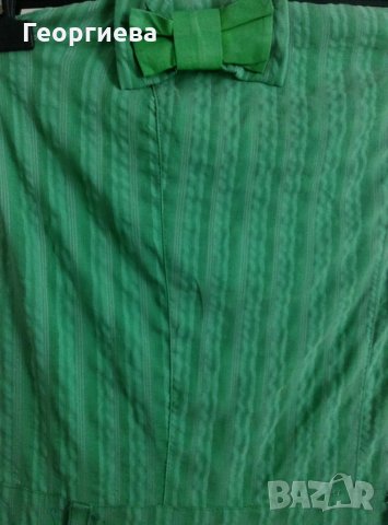 Дълга рокля в зелено