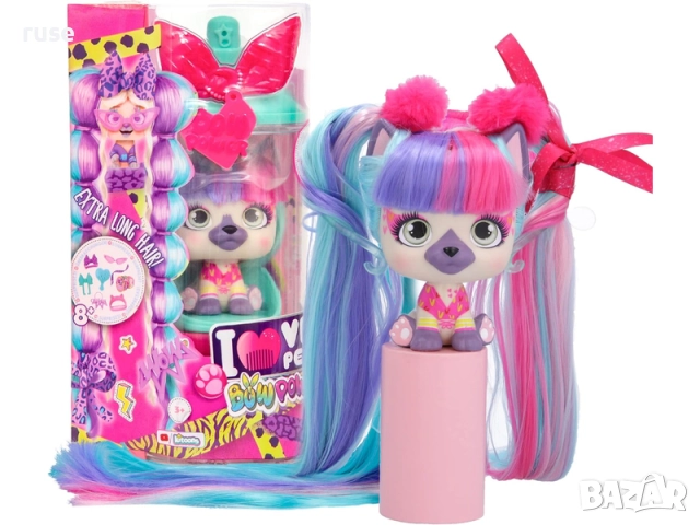 НОВИ! VIP PETS BOW POWER Модно кученце Нати