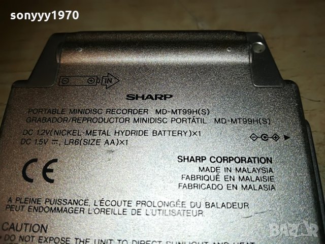 sharp minidisc-внос швеицария, снимка 5 - Други - 29732356