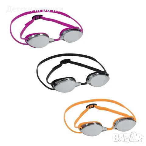 Огледални очила за плуване Bestway Elite Blast Pro, UV защита, анти-замъгляване, снимка 5 - Водни спортове - 50061723