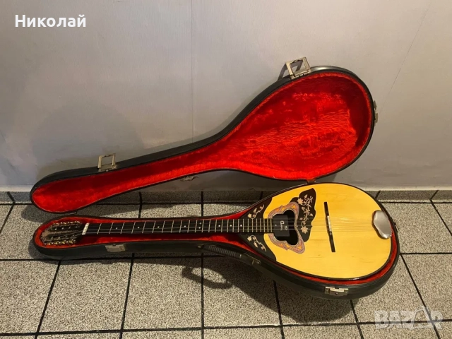 Бузуки гръцко в комплект с адаптер и куфар., снимка 1