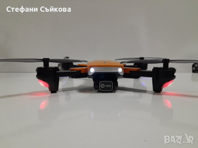 Уникален сгъваем Дрон с камера E99 Pro – 4K снимки, снимка 5 - Влакчета, самолети, хеликоптери - 37776486