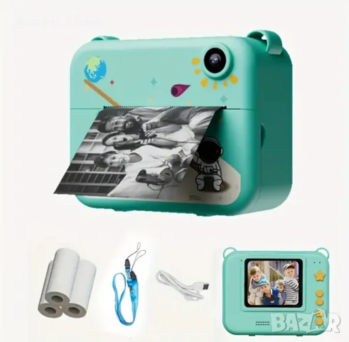 Дигитален фотоапарат детска камера за моментални снимки, снимка 1