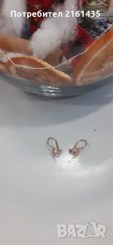 Съветски/ Руски златни обици проба 583, снимка 8 - Обеци - 48344578