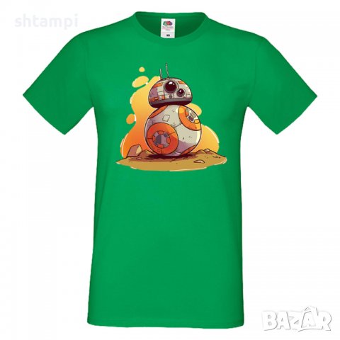 Мъжка тениска Star Wars BB-8 Star Wars Игра,Изненада,Подарък,Геймър, , снимка 15 - Тениски - 36808565