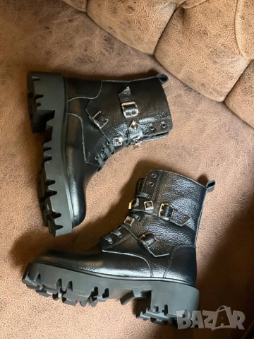 дамски боти от естествена кожа kenzo, снимка 6 - Дамски боти - 51441671