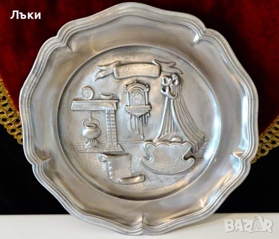 Калаена чиния,пано,бебе,новородено,дете,майчинство. 