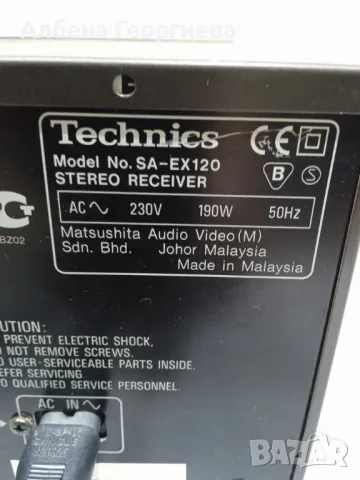 Стерео ресийвър  Technics SA-EX120 - 190 вата, снимка 3 - Ресийвъри, усилватели, смесителни пултове - 48204556