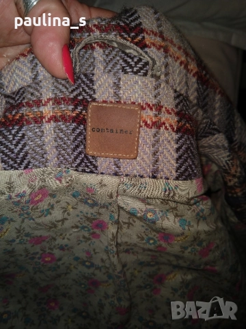 Два броя / "Spiegel" и "container" / Винтидж вълнено палто / Изключително Рядка находка , снимка 17 - Палта, манта - 48000791