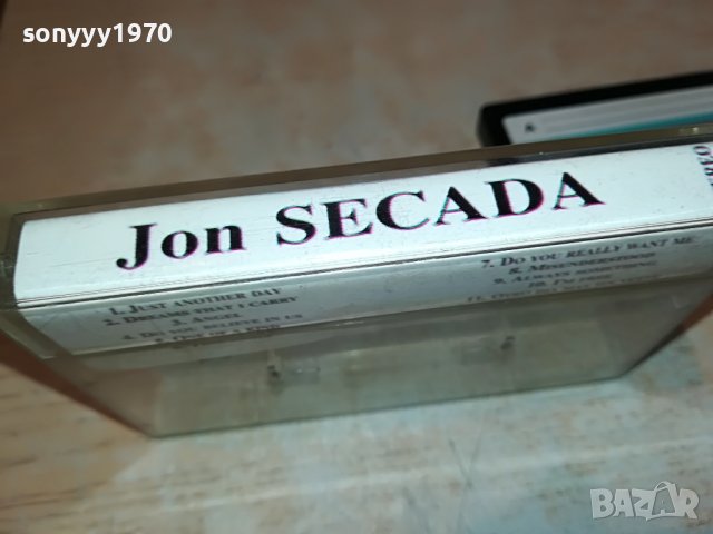 JON SECADA-КАСЕТА 1005221359, снимка 9 - Аудио касети - 36715042
