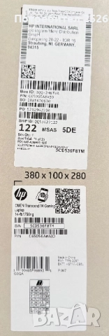 HP Transcend 14/3K UWVA OLED/Ultra 9 285H/RTX 5070/32GB 7500Mhz/1TB, снимка 5 - Лаптопи за игри - 52492156