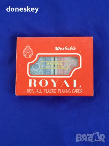 Две тестета карти Роял Пластик, снимка 1