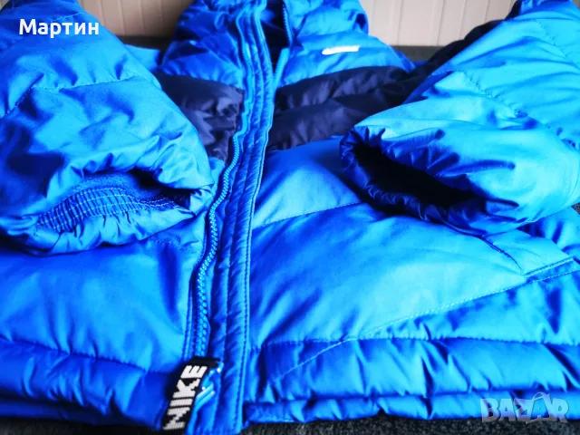 Спортно детско яке с качулка Nike, снимка 5 - Детски якета и елеци - 56547696