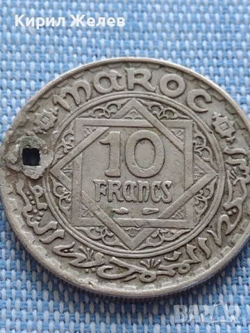 Монета 10 франка Мароко много красива за КОЛЕКЦИЯ 41206
