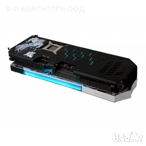 Видео карта PowerColor Radeon RX 9070 XT HELLHOUND OC REVA EDITION 16GB GDDR6, снимка 4 - Видеокарти - 53935333