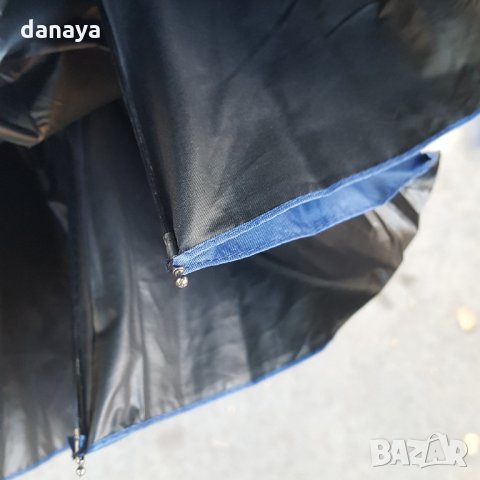 2438 Сгъваем автоматичен чадър с UV защита, едноцветен, двоен автомат, снимка 17 - Други - 34228989