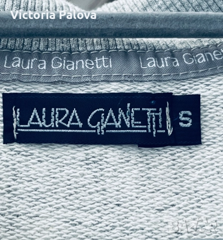 Худи/ блуза с цип LAURA GIANETTI унисекс, снимка 3 - Блузи с дълъг ръкав и пуловери - 52085204