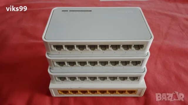 Суичове 5, 8 и 16 портови TP-Link, D-Link, Linksys, ASUS, снимка 11 - Суичове - 46842990