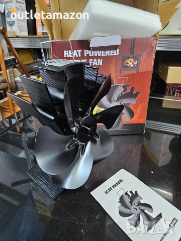 термозахранващ се вентилатор за печка модел HL-500J,, снимка 4 - Вентилатори - 53261482