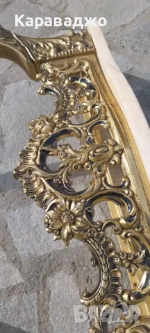 Бронзова Конзола/Огледало, снимка 4 - Огледала - 49442456