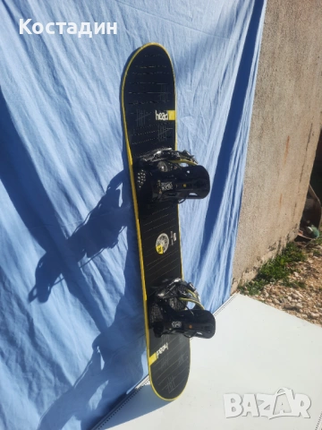 Сноуборд HEAD  ROCKA FW 4D -  130см.   с автомати, снимка 5 - Зимни спортове - 53296491