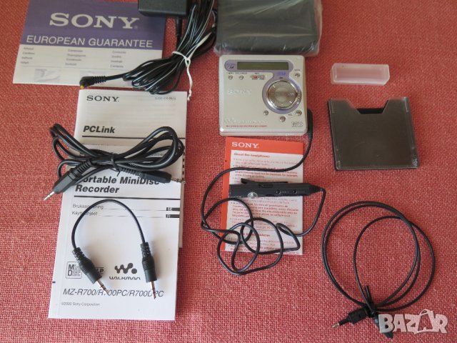 Sony MZ-R700 MDLP ,G-PROTECTION- минидиск , снимка 3 - Радиокасетофони, транзистори - 42916067