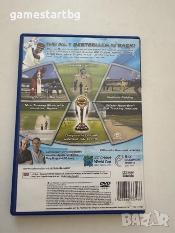 Brian Lara International Cricket 2007 за PS2, снимка 2 - Игри за PlayStation - 51756744