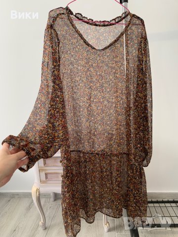 Рокля в размер L, снимка 6 - Рокли - 44178923