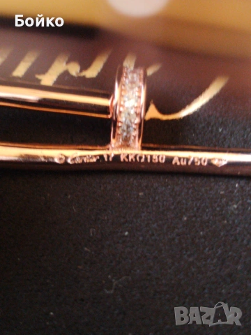 18-каратова гривна Cartier , снимка 4 - Гривни - 54084730