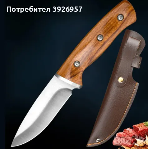 Аутдоор бушкрафт нож, снимка 3 - Ножове - 49818477