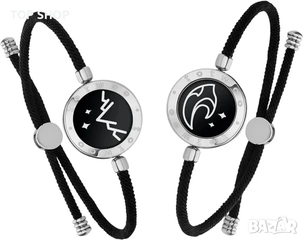 TOTWOO гривни за влюбени- Дизайнерска серия, снимка 5 - Смарт гривни - 48508339