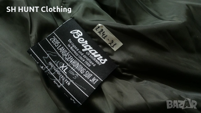 Bergans of NORWAY LANGASEN HUNTING Waterproof Set размер XL за лов екип водонепромокаем - 8, снимка 17 - Екипировка - 34409145