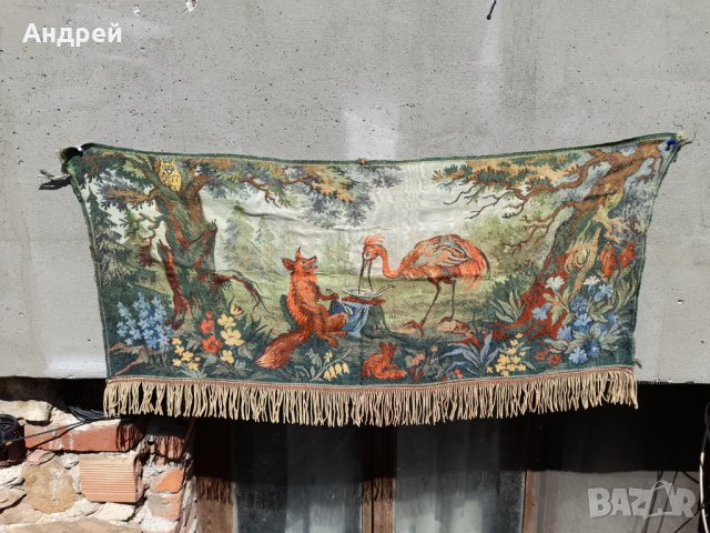 Старинен ковьор,покривка за стена #187, снимка 2 - Антикварни и старинни предмети - 38194111