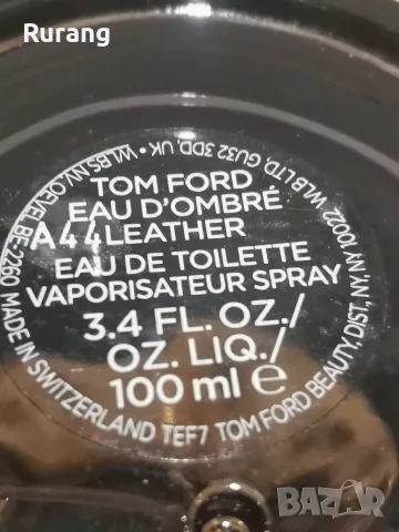 Оригинален парфюм Tom Ford Eau D'Ombre Leather 100 ml EDT , снимка 2 - Мъжки парфюми - 55946507