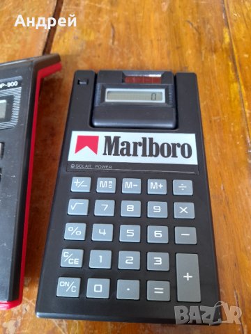 Стар калкулатор Marlboro , снимка 2 - Други ценни предмети - 38946818