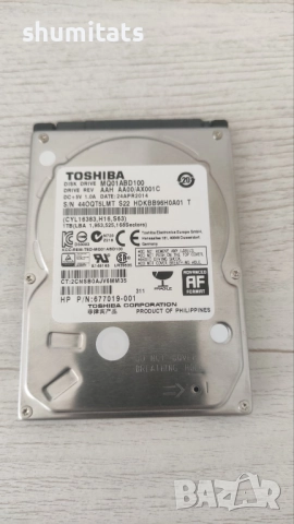 Хард диск за лаптоп 1000mb Toshiba 100% здраве