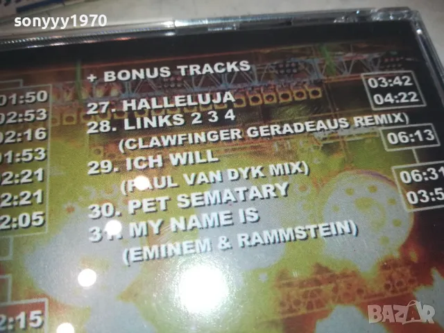 RAMMSTEIN MEGA MIX CD 0811241025, снимка 12 - CD дискове - 47888266