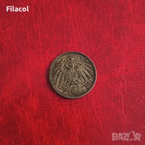 Германия 1 марка 1905 'A' - Берлин, снимка 2 - Нумизматика и бонистика - 50409493