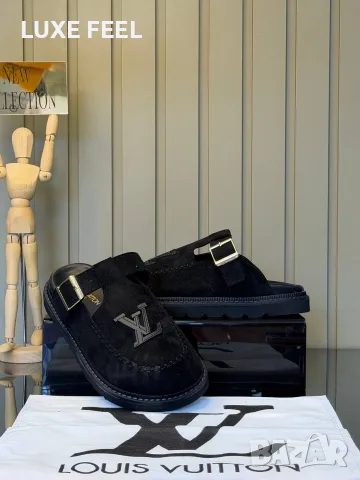 Louis Vuitton ⚜️Дамски Чехли 36-41н , снимка 3 - Чехли - 56010176