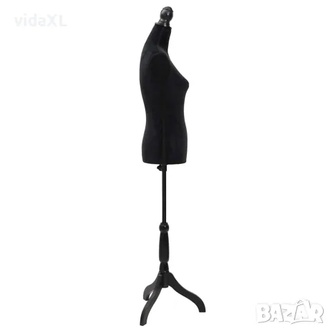 vidaXL Дамски бюст манекен, черен, снимка 2 - Манекени - 56146603