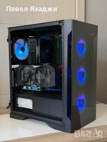Геймърски компютър i7-8086K, RTX2060, 32GB, снимка 4 - Геймърски - 54348176