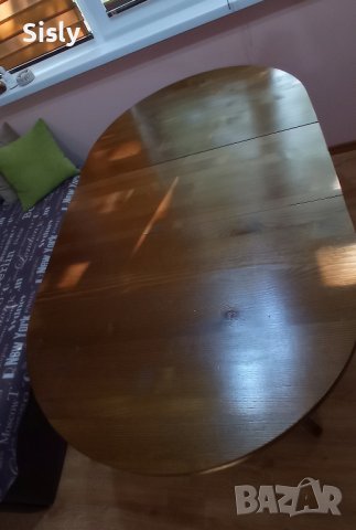 Дървена , трапезна маса 